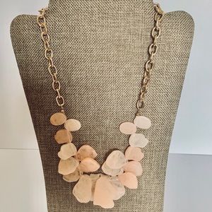 Sugarfix by Baublebar peach and gold necklace